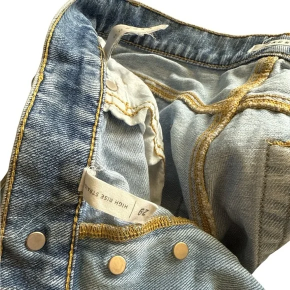 PacSun Dual Blue Straight Leg Jeans - Picture 4 of 5